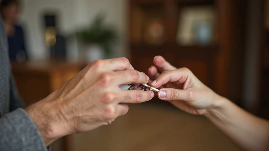 Inspection détaillée d'un objet d'occasion, vérification de l'état, mains examinant les défauts possibles